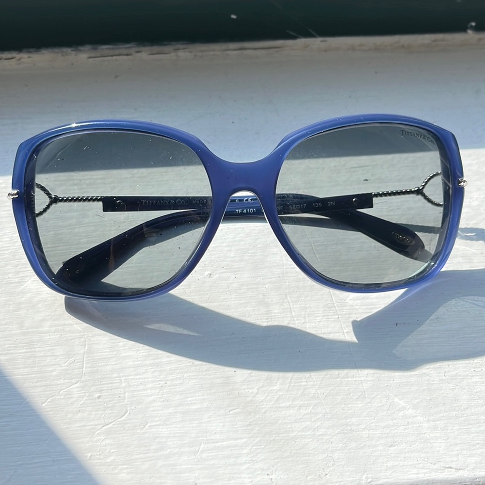 Tiffany and Co Blue Sunglasses